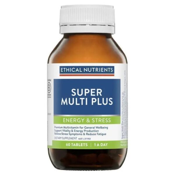 スーパー マルチ プラス Ethical Nutrients Super Multi Plus (60錠) - Pure Essences