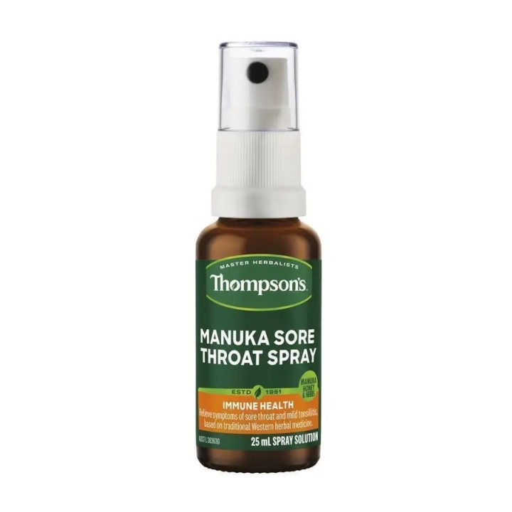 マヌカのどスプレー Thompsonʼs Manuka Sore Throat Spray 25ml